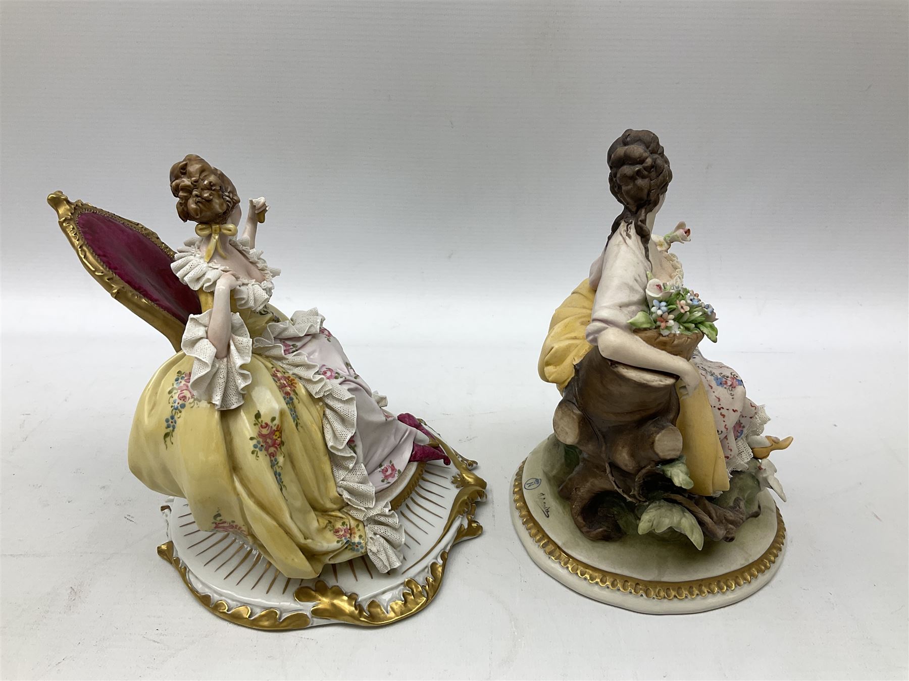 Two Capodimonte figures | Antiques, Collectables, Ceramics & Small 