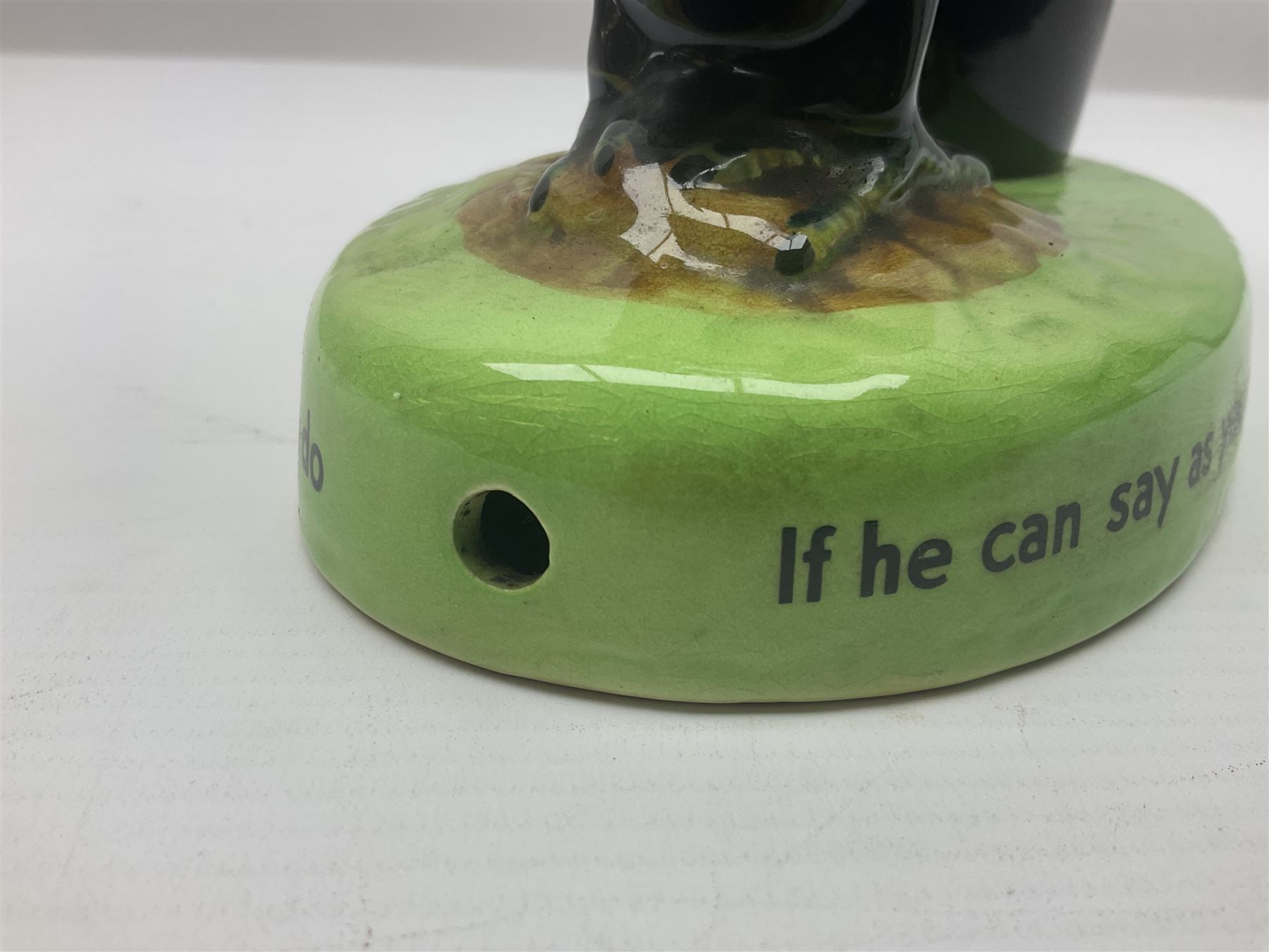 Carlton ware, Guinness Toucan lamp base, H24cm 