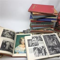 A collection of various Vintage Film/Hollywood magazine reviews, together with various Vintage Film/Hollywood books, including twenty four Film Review by F Maurice Speed examples, Film World Album, The Film Show Annual, Picture Show Annual, Film Portraits, etc. 