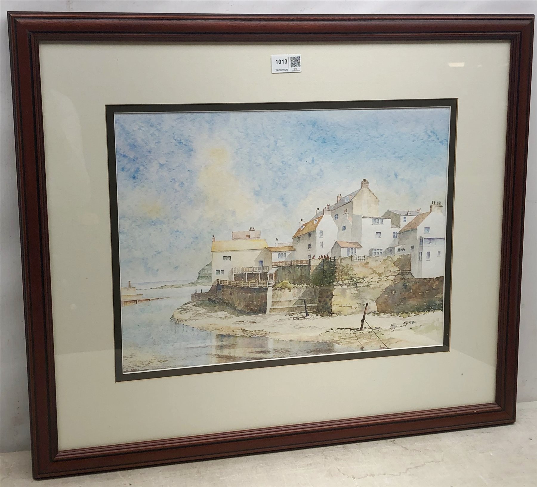 Christopher F Stocks (British 20th/21st century): Staithes Beck, watercolour, inscribed and dated 2001 verso 32cm x 44cm
