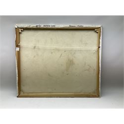 Francis Perera (Sri Lankan 1931-): 'Divided Love', oil on canvas signed, titled verso 73cm x 86cm (unframed)
Notes: Perera a noted Sri Lankan artist has had many solo exhibitions both in his home country and overseas. He is a six time winner of the Presidential Award, represented Sri Lanka in Washington DC to commemorate the 50th anniversary of its independence, exhibited at the Royal Commonwealth Society in 2002, and at the 20th International Art Festival in Germany.