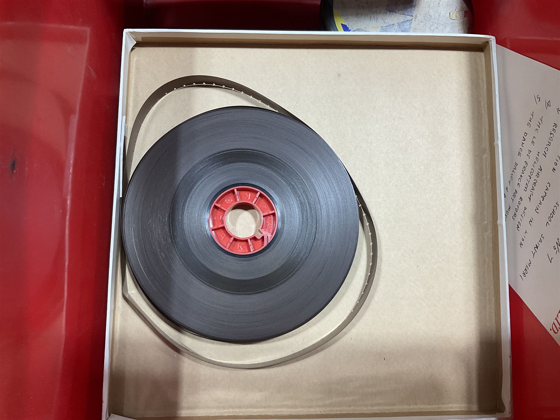 Mixed Selection of 16mm Cine Film, including Laurel and Hardy, the coronation, red arrows, LMS films, etc, two boxes