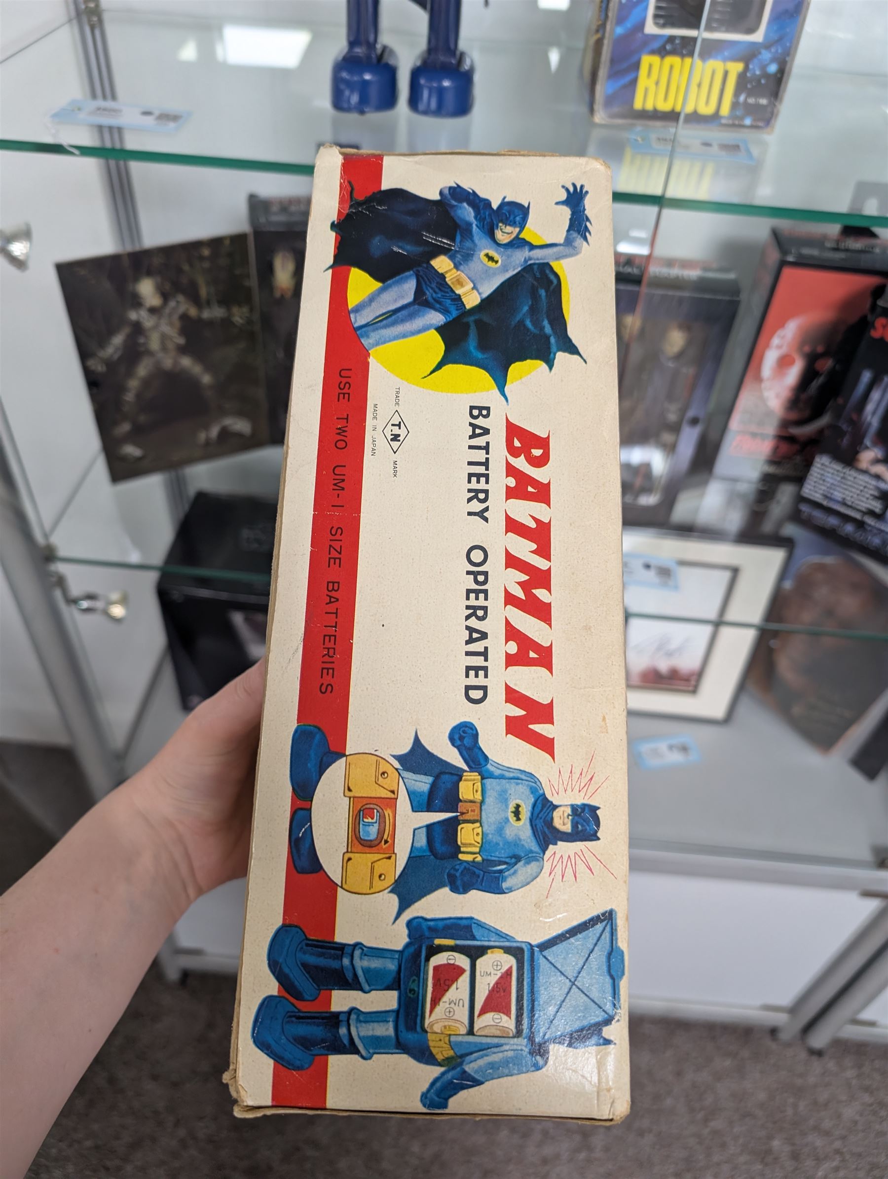  T.N Nomura Batman battery operated robot, boxed
