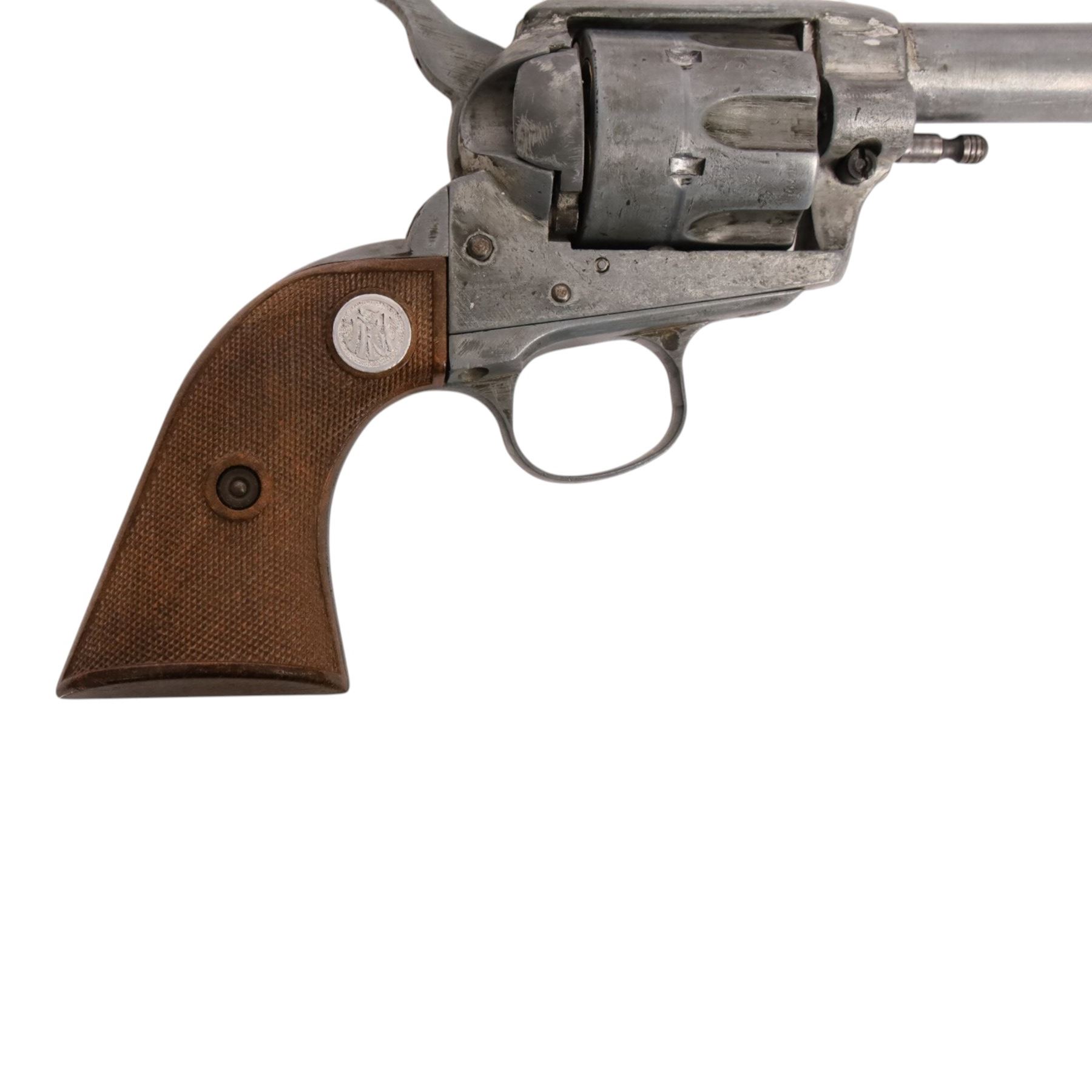 Replica Colt with leather holster L26cm
