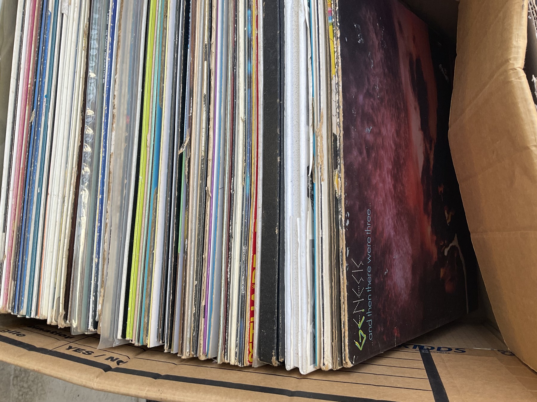Large collection of vinyl records 