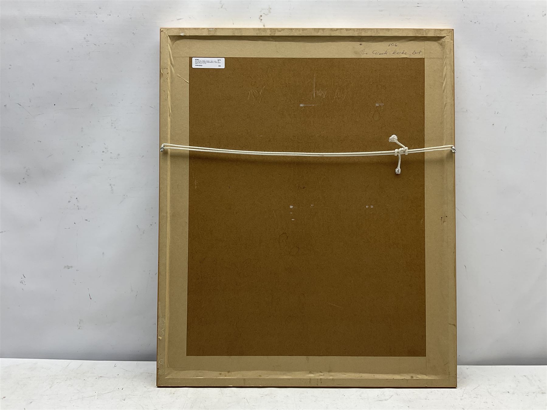 John Dobby Walker (British 1863-1925): The Grote Kerk Dordrecht Netherlands, watercolour signed 37cm x 27cm