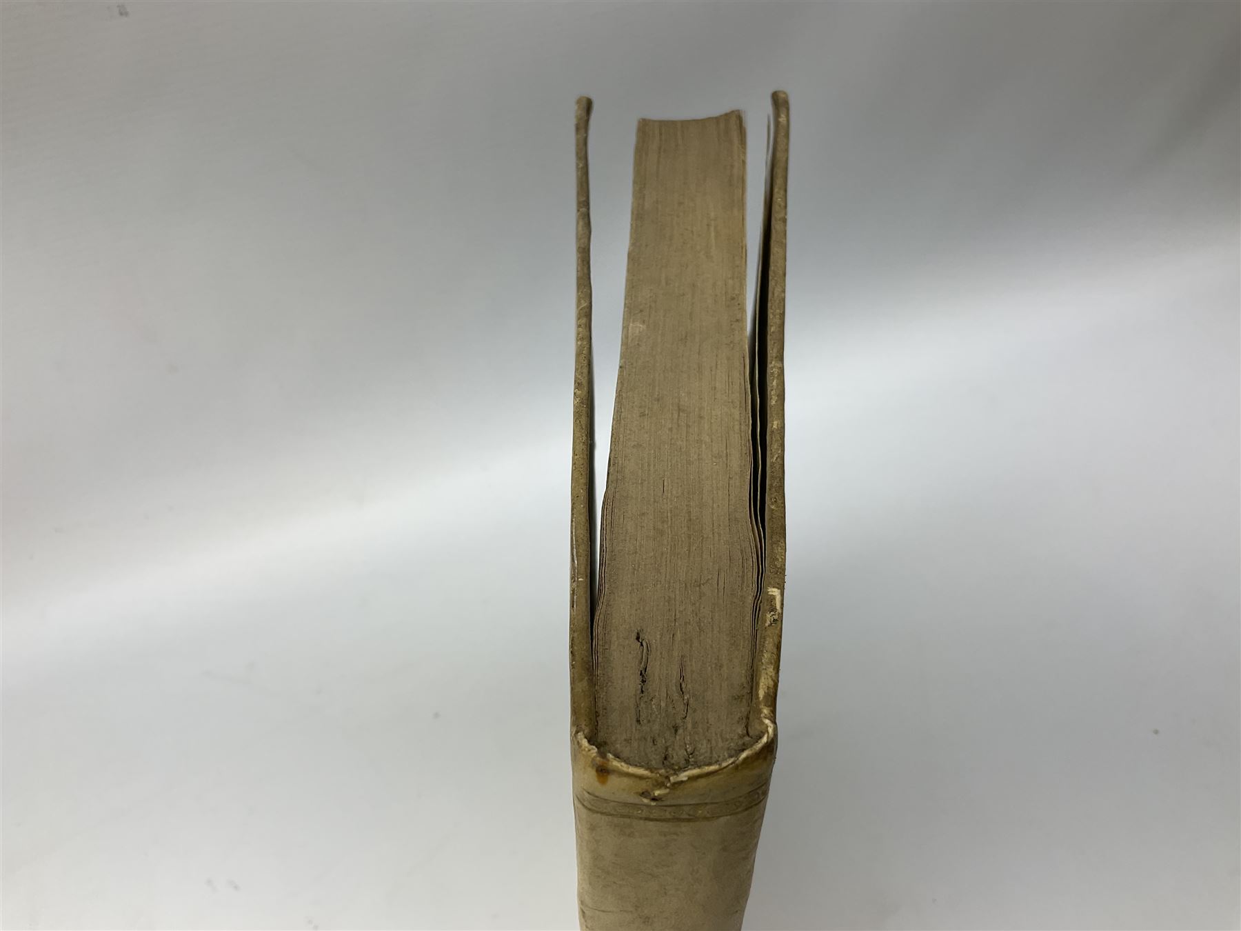 Zacha Riae Episcopi Chrysopolita Ni, Uiri Suo Tempore Celeberrimi, In Unu Ex Quatuor Fiue De Concordia Evangelistarum, Libri Quatuor, Iam Nunc Primu Typis Excusi .... 1535 Eucharius Ceruicornus Excudebat. Title page with border of engraved figures. Later full vellum binding.