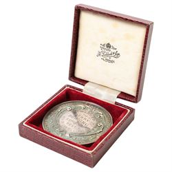 Smithfield Club Centenary Show silver plated medal 1898