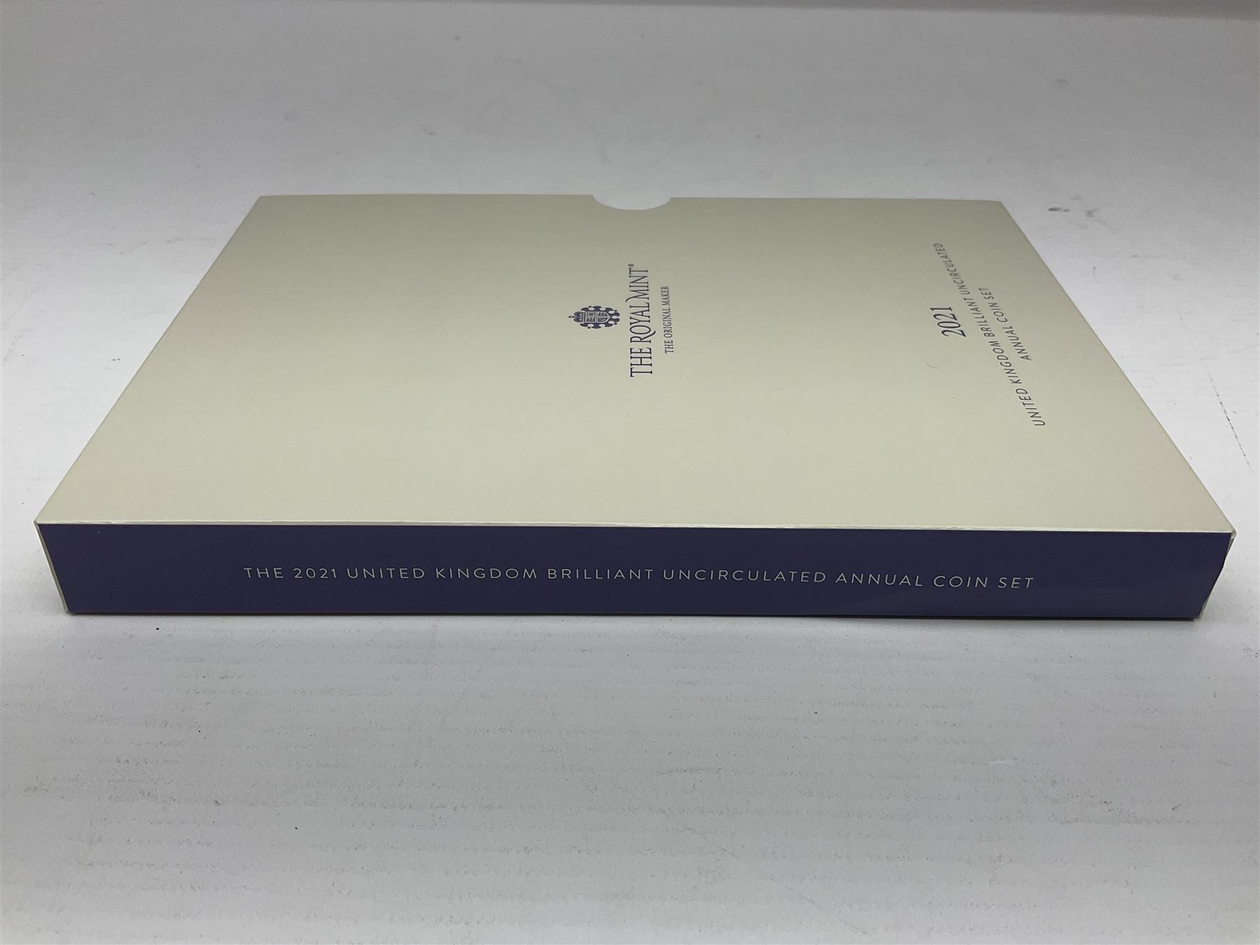 The Royal Mint United Kingdom 2021 brilliant uncirculated annual coin set, in card folder