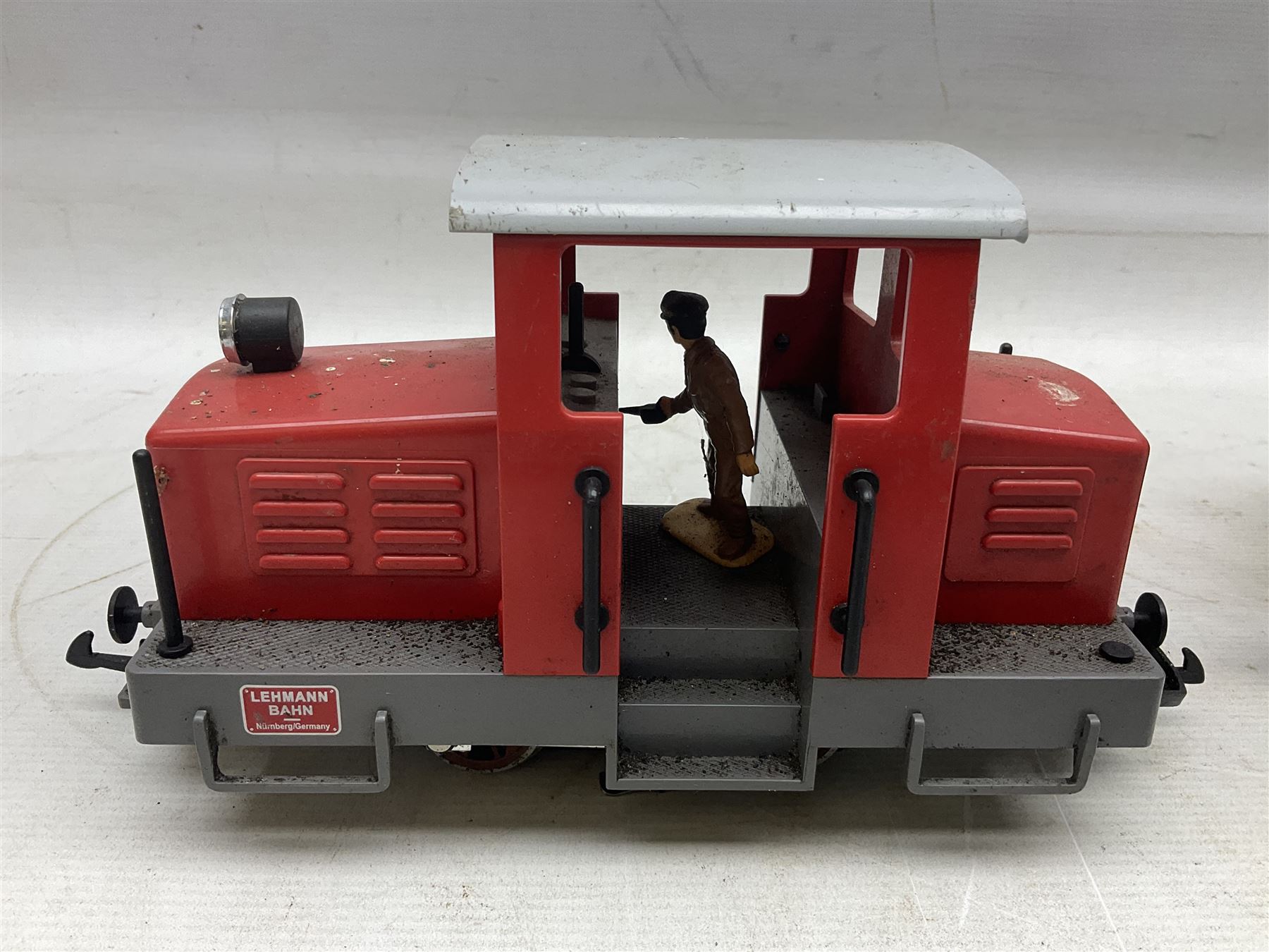 LGB (Lehmann Gross Bahn) G scale, gauge 1 0-4-0  diesel shunter and similar Switcher, both unboxed
