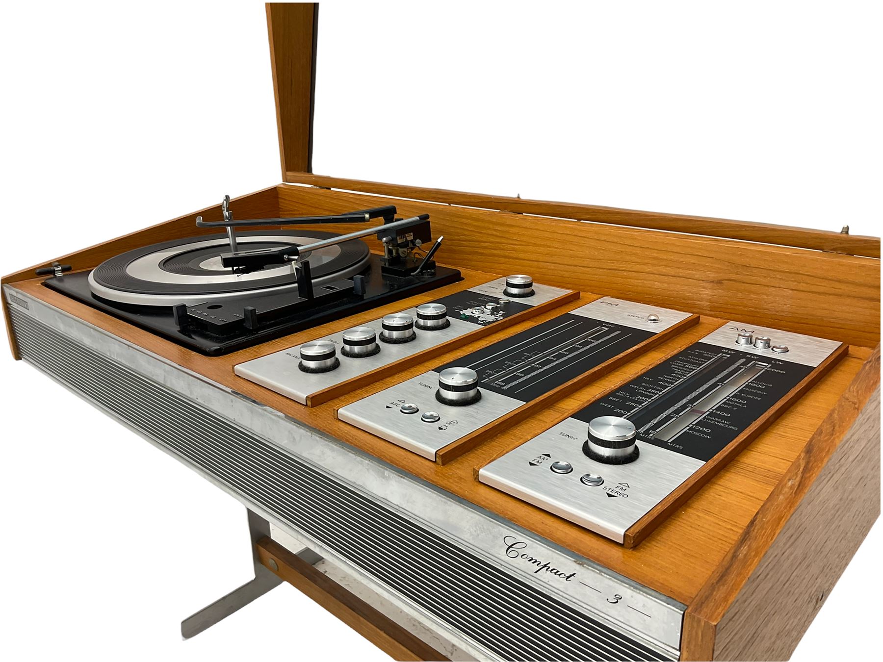 Deccasound - Vintage radiogram with speakers