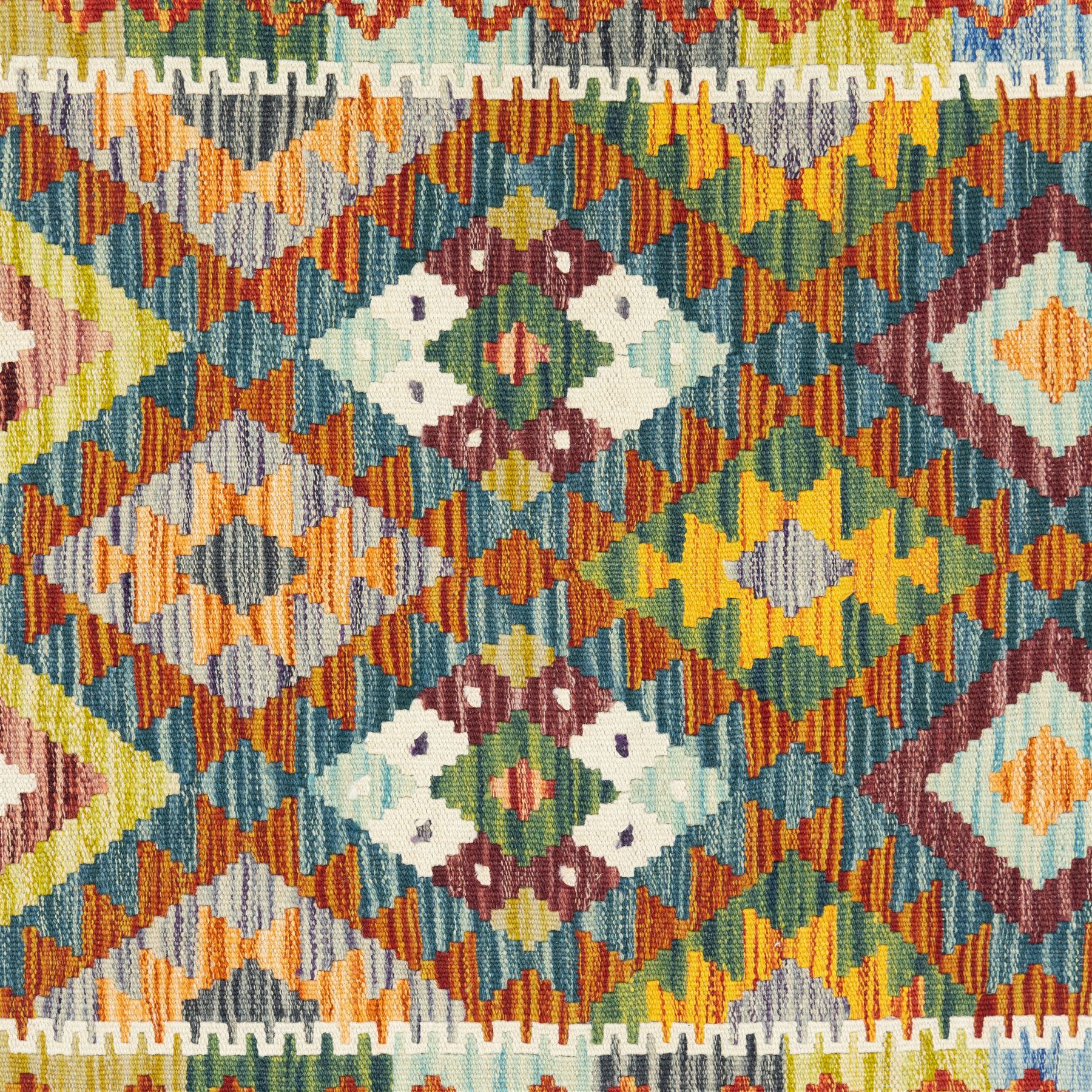 Two kilims, comprising a Chobi  flatweave Kilim runner, 239x81cm, and a Maimana flatweave kilim, 125x85cm 