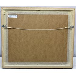 John Cecil Lund (British 1932-): 'Wayside Cottage Saxton' 'Bilbrough' and Country Cottage, set three watercolours signed, max 18cm x 30cm (3)