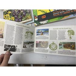 Over eighty trade card albums by Brooke Bond, Lyons, PG Tips, Hornimans, Ty-Phoo etc including some duplicates; and large quantity of loose trade cards