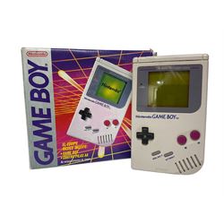 Boxed Nintendo Game Boy, 1989 model