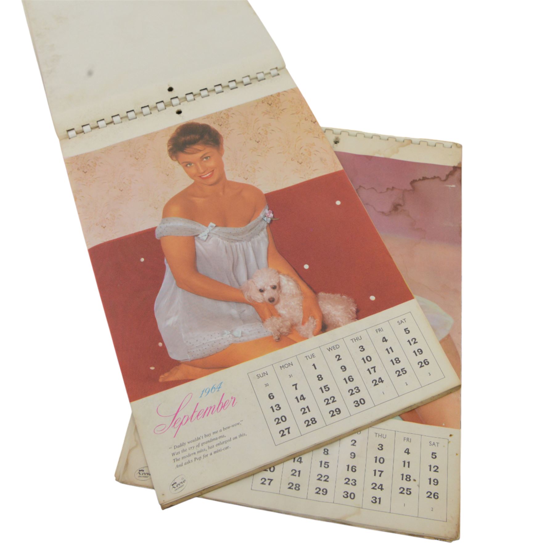 Koo Sark prints and calendar, together with similar prints