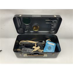 Zenit Photosniper Outfit, to include Zenit E camera body, serial no 80272217, 'Tair-3S 4.5/300' lens serial no 8508819, 'Aico 3x Converter', etc, all in a metal carry case  