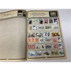 Great British and World stamps, including Trinidad and Tobago, Israel, Ireland, New Zealand, Jamaica etc, housed in various albums, folders and stockbooks, in one box