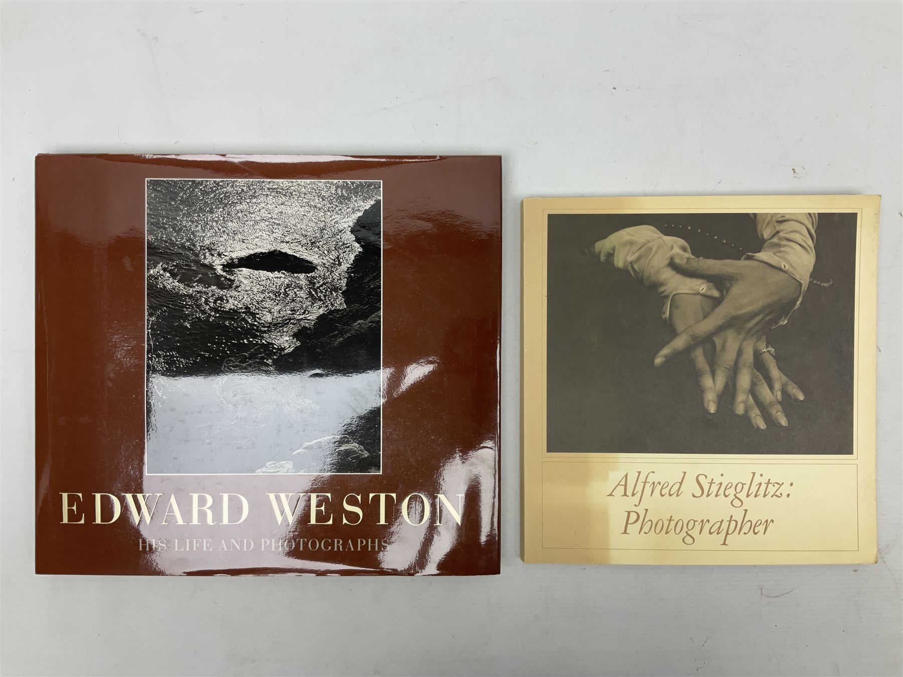 Seven photography reference books, to include Edward Weston, Paul Strand, Alfred Stieglitz, Sam Haskins etc 