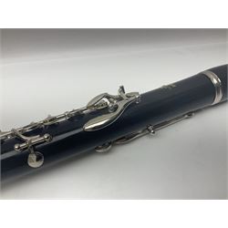 Yamaha 26II five-piece clarinet, serial no.027761; in fitted case with accessories