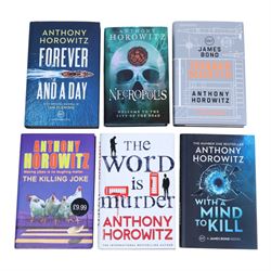 Anthony Horowitz 007 trilogy signed first edition hardbacks, comprising 'With a Mind to Ki...