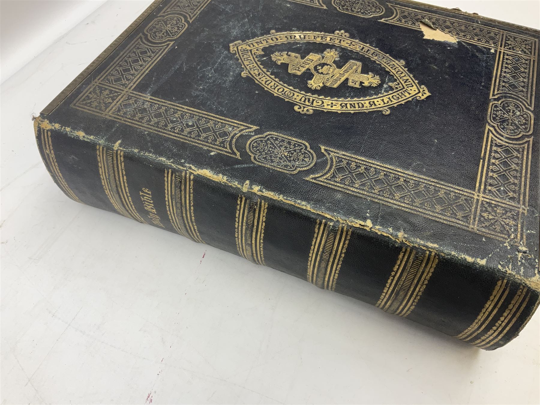 Kelly's Directory of Hull 1912, together with a Victorian family bible, (2)