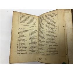 Homer's Illiad, 1554, with engraved title plate, complete book in greek text, the book has been rebound and rebacked