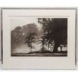 Norman Ackroyd CBE RA (British 1938-): 'Swanbrook Evening', aquatint signed titled numbered 27/90 and dated 1983 in pencil 34cm x 51cm