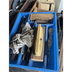 Quantity of parts, tools record clamp and other items  - THIS LOT IS TO BE COLLECTED BY APPOINTMENT FROM DUGGLEBY STORAGE, GREAT HILL, EASTFIELD, SCARBOROUGH, YO11 3TX