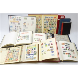  Collection of Great British and world stamps in twelve albums/stockbooks  