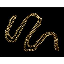 9ct gold curb link chain necklace