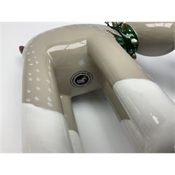 Wallace & Gromit - Gromit Unleashed: two Aardman Animations The Grand Appeal 'Gromit Unleashed' figures comprising Gromjet and Snow Gromit, both with boxes