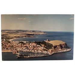 Large photographic print on board of Scarborough headland 97cm x 152cm