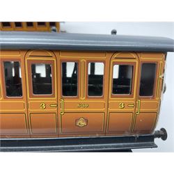 Ace Trains '0' gauge - EMU/MET four-car electric multiple unit with teak finish; boxed with instructions