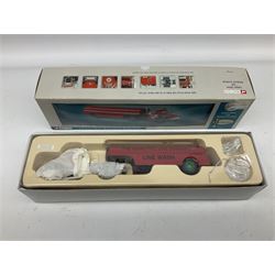 Five boxed Corgi die-cast models comprising ‘Dibnah’s Choice’ Sentinel Dropside wagon and Fowler B6 Crane Engine and Trailer, Albion Caledonian lorry, Texaco tanker and Wall’s AEC trailer
