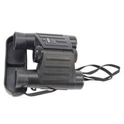 Zeiss 8 x 20 B binoculars, serial no. 50572 made in West Germany, in original soft case