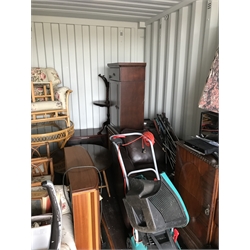  Container Auction. Entire container contents as per photographs, to include: Georgian corner cupboard, washing machine, lawn mower mirror, pictures, and much more. Location: Scarborough Business Park YO11 3TX Viewing: Strictly by appointment call 01723 507111. Please note: all contents must be removed by Friday 7th August, items not collected by this time will be disposed of or resold on behalf of David Duggleby Ltd. This does not include the container.   