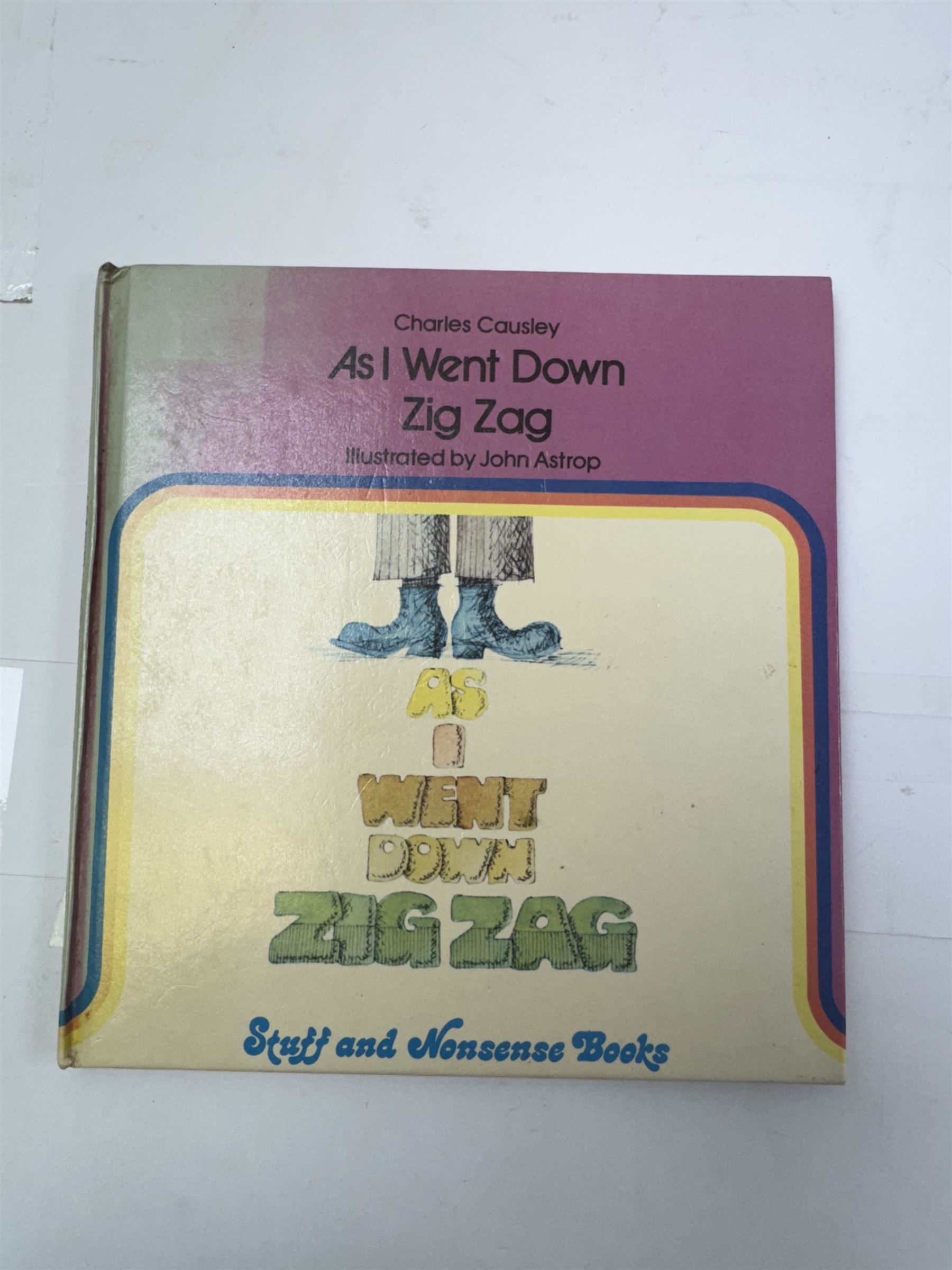 Ted Hughes, The Iron Man, singed with presentation inscription, together with Charles Causley, As I went Down Zig Zag, signed with presentation inscription (2)
