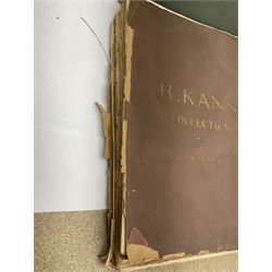 The R. Kann Collection, Objects D/Arts Vol I, Middle Age and Renaissance, and Vol II XVIIIth Century, together with The R. Kann Collection, Pictures, Vol I & Vol II, Paris, Charles Sedelmeyer 1907, photogravure plates