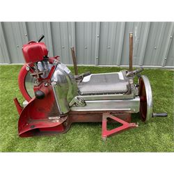 Berkel Model 22 flywheel meat slicer - THIS LOT IS TO BE COLLECTED BY APPOINTMENT FROM DUGGLEBY STORAGE, GREAT HILL, EASTFIELD, SCARBOROUGH, YO11 3TX