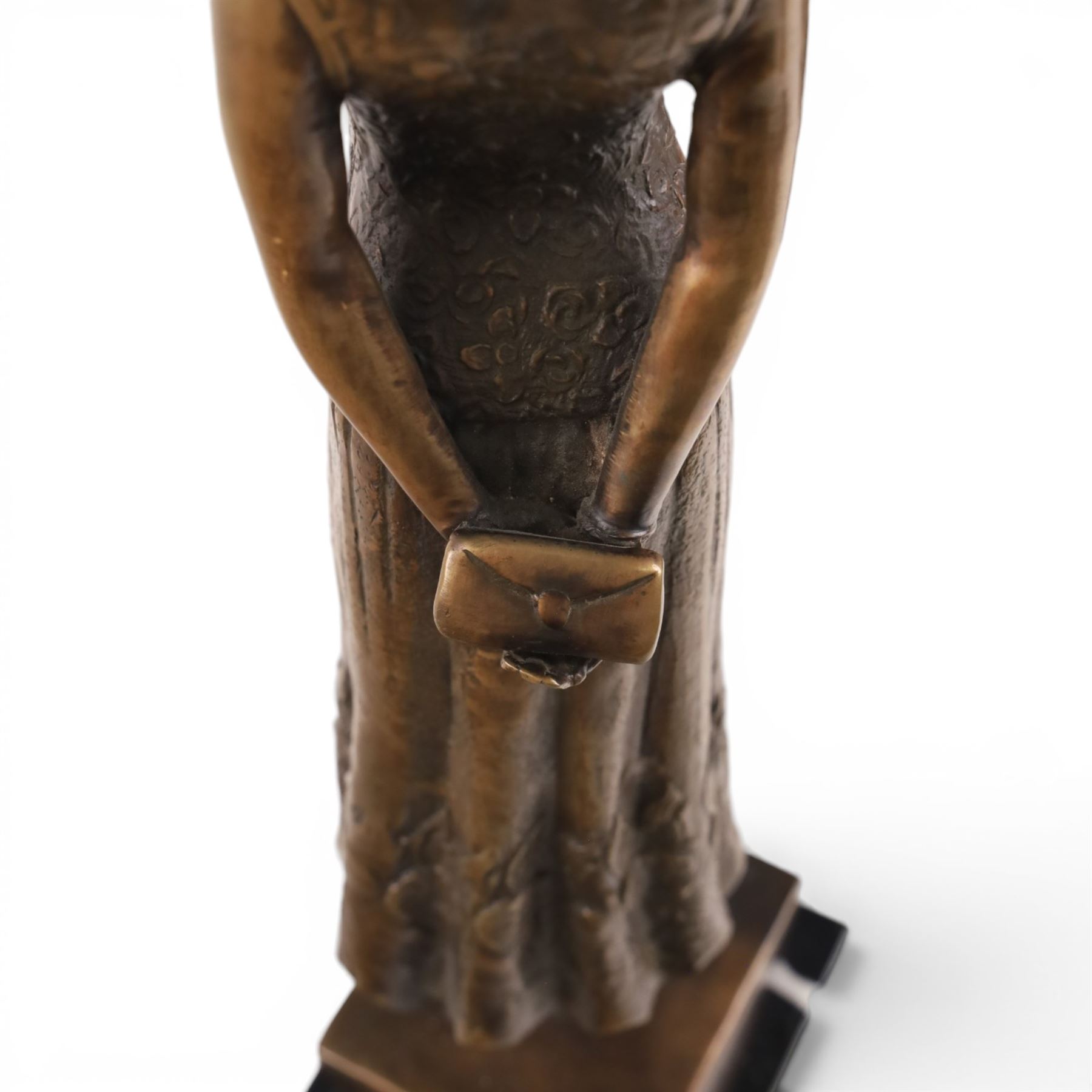 After Chiparus three Art Deco figures modelled dances, H60cm 