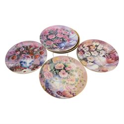 Royal Worcester figure Jill, together with Coalport Golden Anniversary, eight other figures, Aynsley orchard gold items and other collectables 