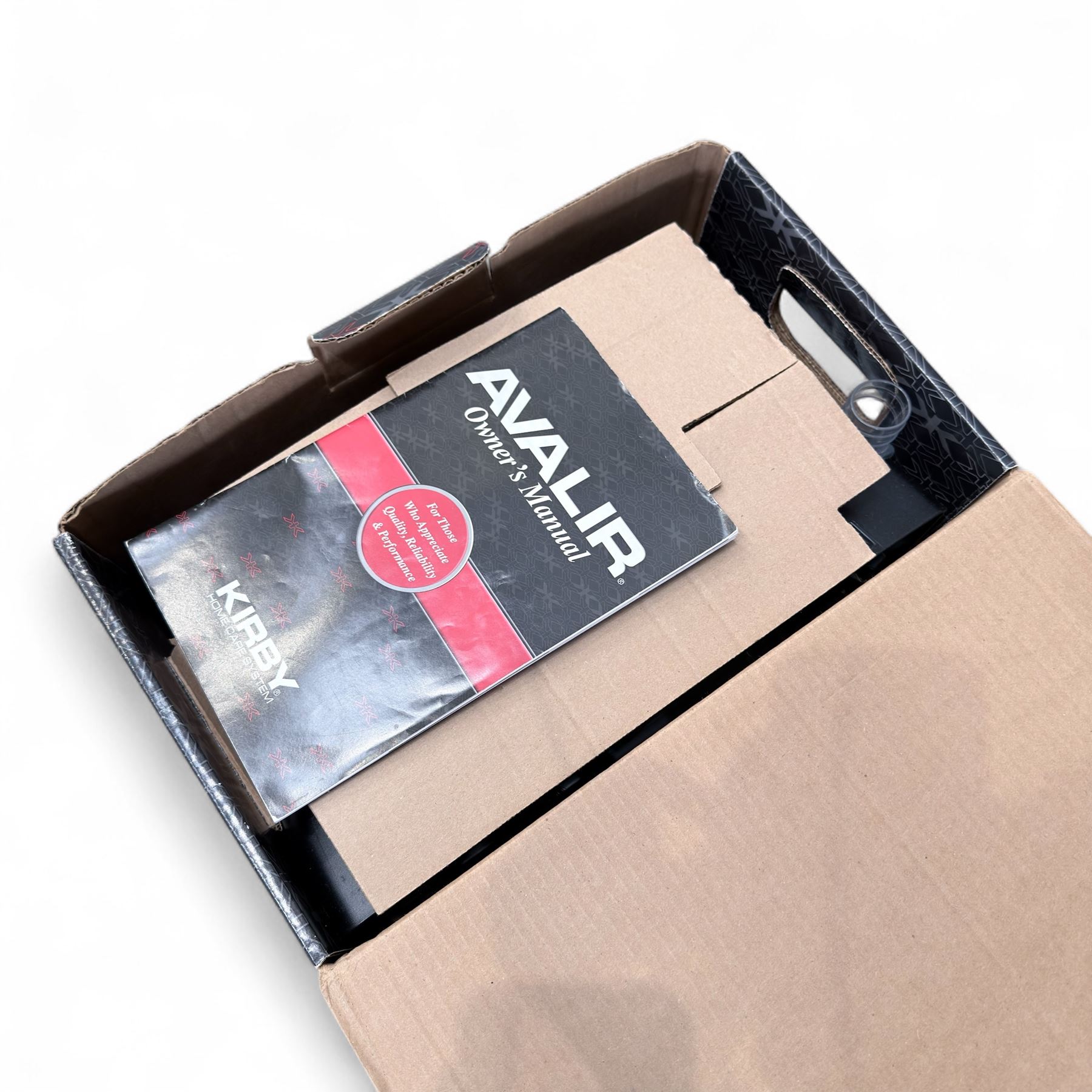 Kirby Avalir Vacuum Cleaner with attachments and multi-surface shampoo system