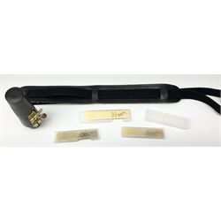 Trevor J. James & Co. 'The Horn' brass alto saxophone, serial no.T04498, H68cm in fitted carrying case