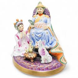 Peggy Davies 'The Kublai Khan' figure, limited edition no. 15/100, H22cm