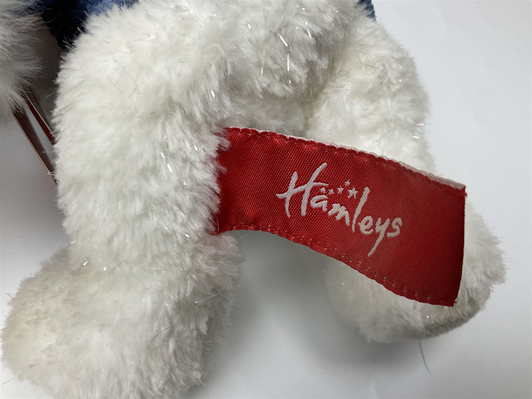 Eighteen Russ teddy bears including Ariella, Chloe, Spencer and Desmond,  mostly with tags, together with six other soft toys, tallest H42cm (24)