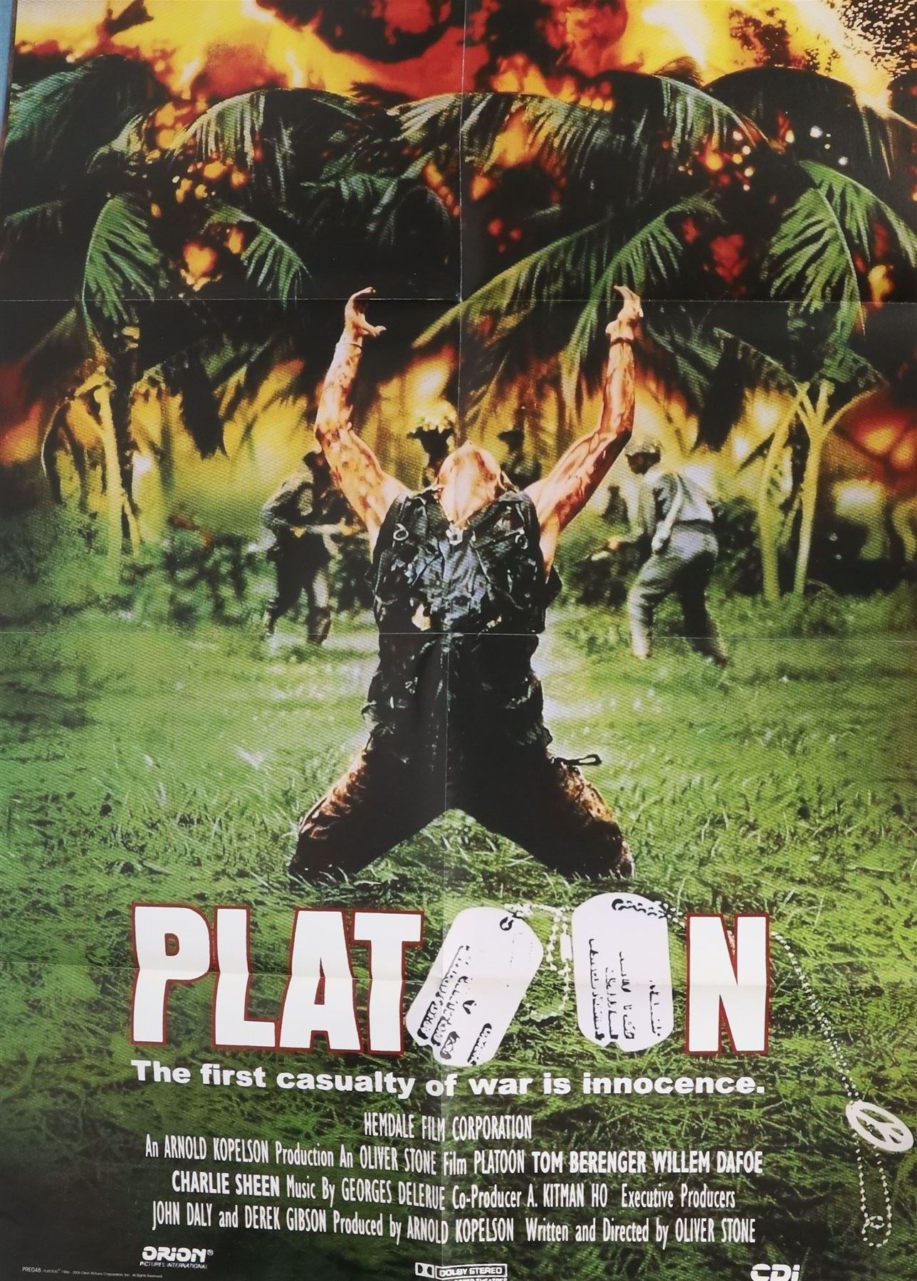 Nine film posters, including Saturn 3, Airplane, Amityville Horror, 10 and five Oscar Winners examples given free with The Times in 2007