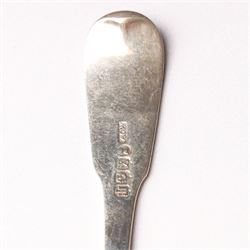 Collection of various silver teaspoons, 19th and 20th century, various dates and makers
