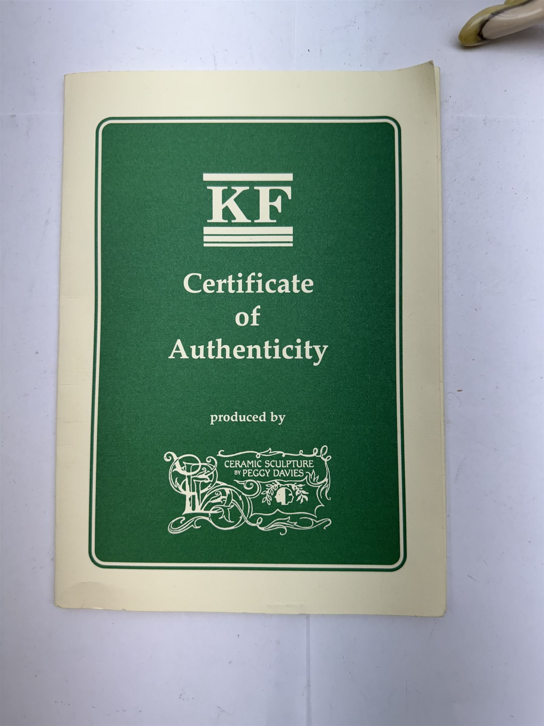 Kevin Francis Peggy Davies limited edition figure 'La Femme Fatal', designed by Victoria Bourne and modelled by Andy Moss, H21cm, with original box and certificate