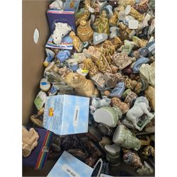 Large collection of Wade Whimsies, including Pocket Pals, Disney etc